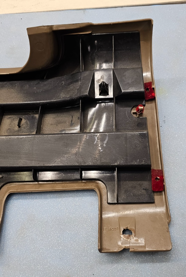 🔥98-01 Dodge RAM Lower Dash Knee BEZEL Steering Column Cover Trim Tan OEM