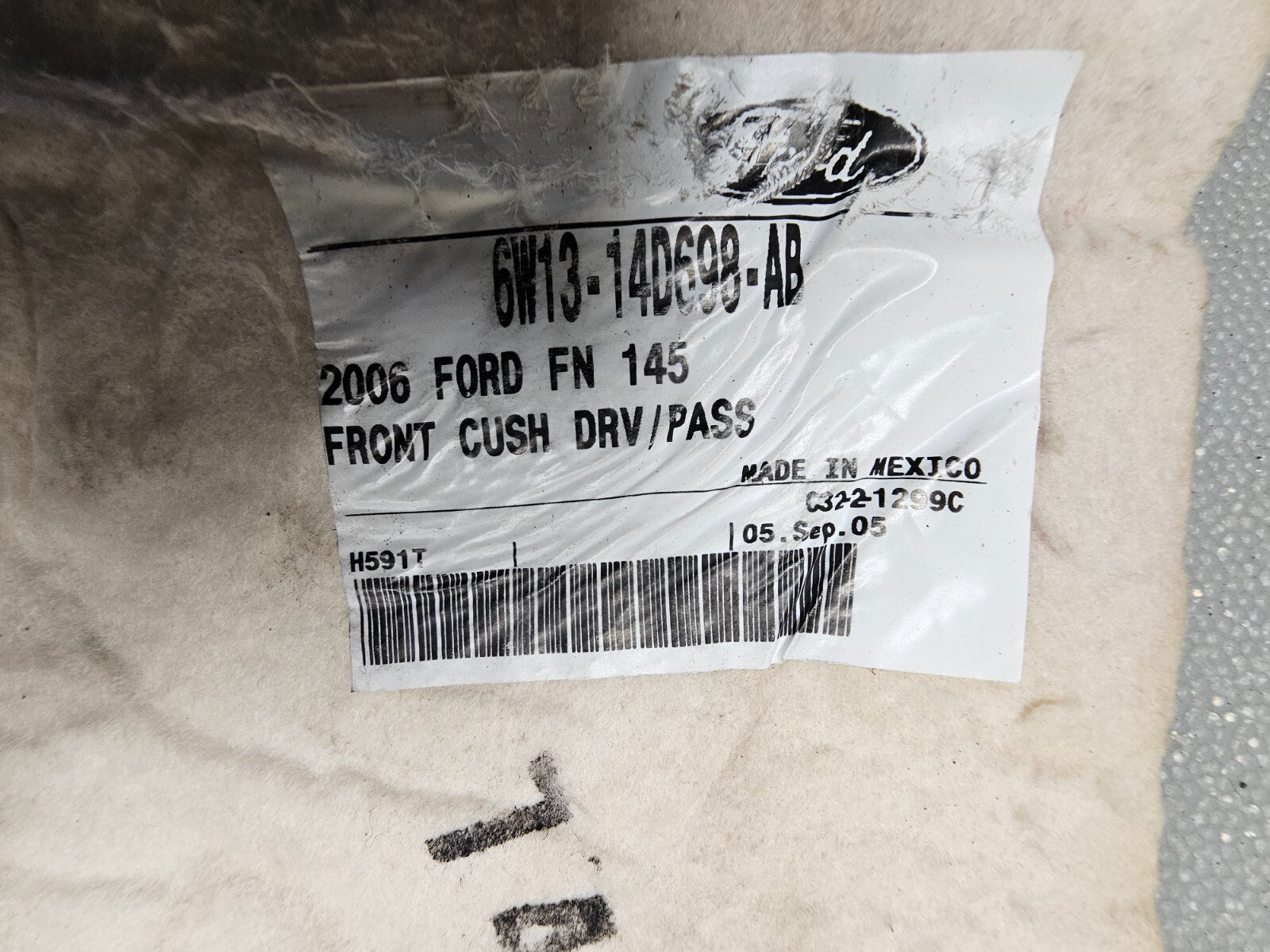 🔥2003-2011 Lincoln Town Car FORD LH Bottom Piece heated Seat pad