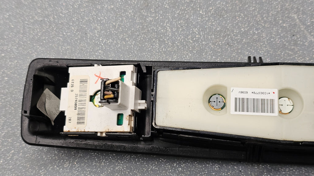 🔥03-07 CADILLAC CTS SRX LEFT Driver Door Master Power Window Switch Black OEM