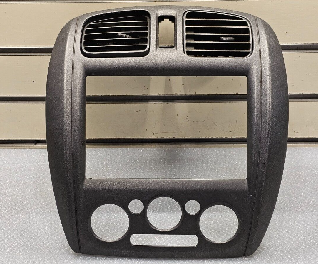 🔥01-03 Protege Dash AM FM Radio Stereo Display Climate Bezel Trim Panel Black