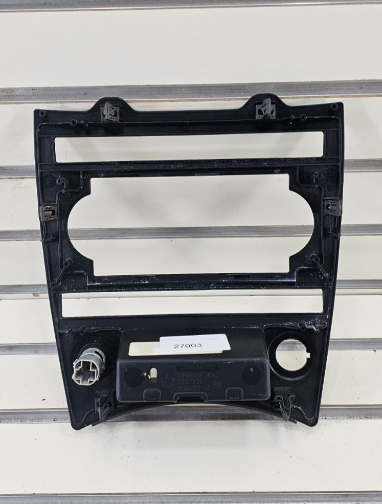 🔥05-07 JEEP GRAND CHEROKEE DASH PANEL RADIO SURROUND TRIM BEZEL SILVER OEM B70