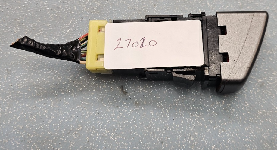 🔥03-08 Subaru Forester Emergency Light Hazard Switch Control Button Black OEM