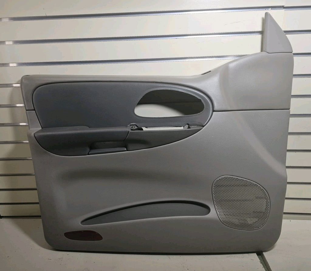 🔥02-09 CHEVY TRAILBLAZER Door Panel  Front LEFT Driver Arm Rest LIGHT GRAY D8