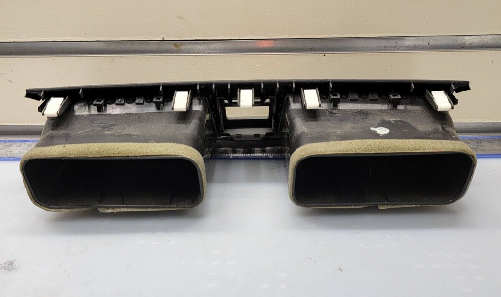 🔥2007-2011 Toyota Camry Dash Center Air Vents Trim Insert Heater BLACK OEM