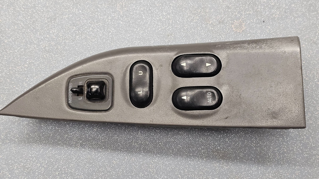🔥99-02 FORD F150 FRONT LEFT DRIVER MASTER POWER WINDOW SWITCH ASSEMBLY DK GRAY