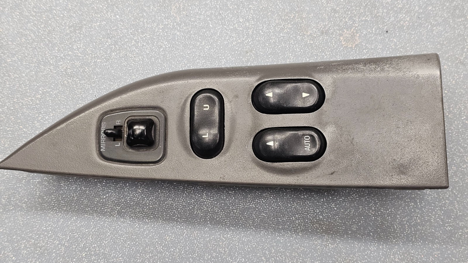 🔥99-02 FORD F150 FRONT LEFT DRIVER MASTER POWER WINDOW SWITCH ASSEMBLY DK GRAY
