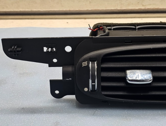 🔥04-09 Jaguar XJ8 Center Dash AC Heater Air Vent Conditioning Bezel Black OEM