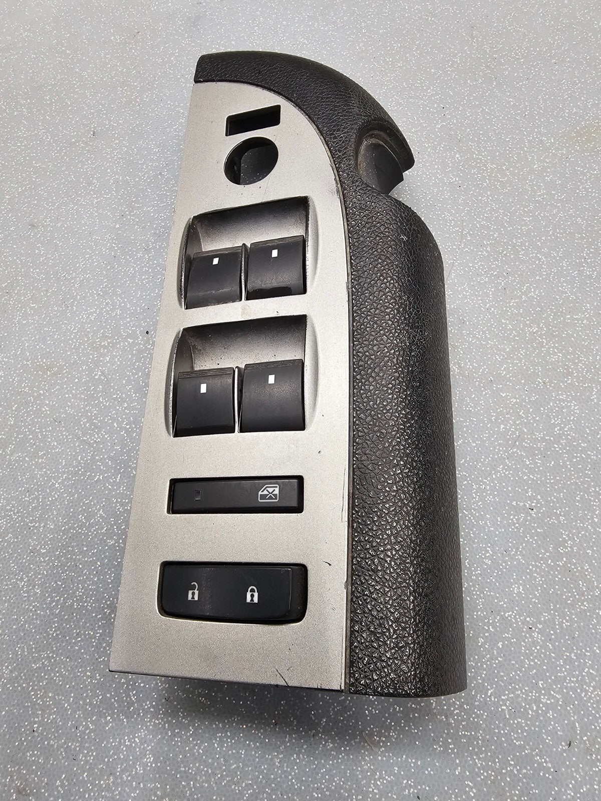 07-13 CHEVY SILVERADO SIERRA LEFT DRIVER MASTER POWER WINDOW SWITCH SILVER WS47