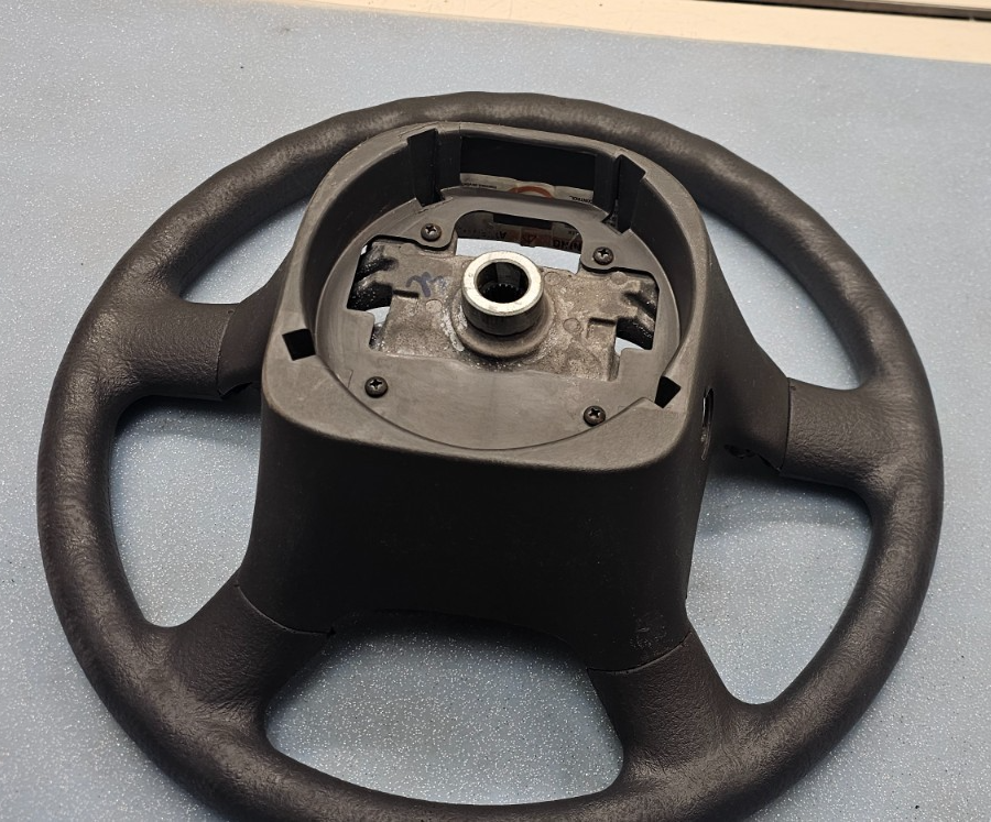 🔥02-05 Ford Explorer Steering Wheel Leather CRUISE CONTROL Assembly Black OEM