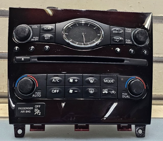 🔥10-13 Infiniti G37 Dash AC A/C HVAC Heater Temperature Climate Control 