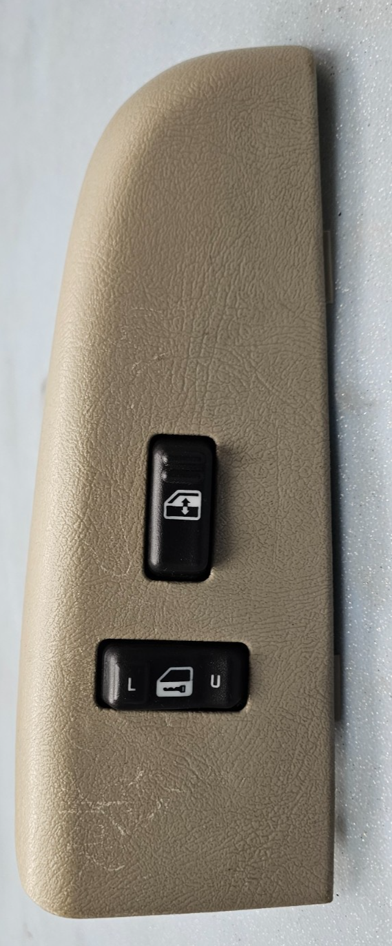 🔥99-02 Silverado SIERRA Front RIGHT Passenger Power Window Switch Lock TAN