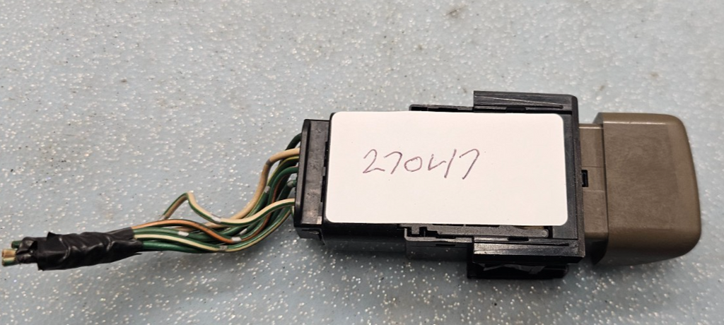 98-02 COROLLA 05-10 AVALON HAZARD EMERGENCY LIGHT SWITCH DRIVER ASSEMBLY DK TAN