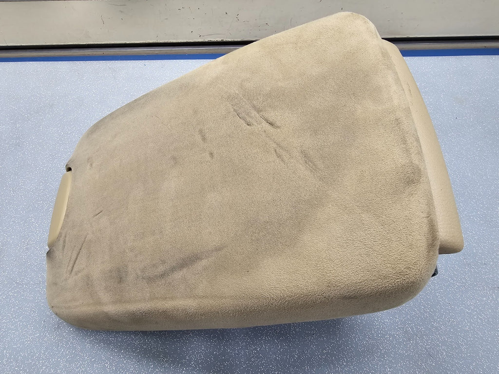 🔥08-12 Honda Accord Center Console Lid Armrest Cover Top Pad Assembly Tan Cloth