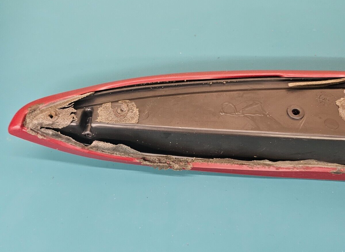 🔥92-96 Ford F150 F250 BRONCO RIGHT PASSENGER Door Panel ARMREST PULL HANDLE RED