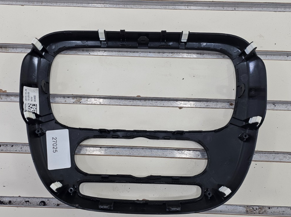 🔥14-16 Kia Soul Climate Control Radio Trim Cover Hood Bezel BLACK OEM