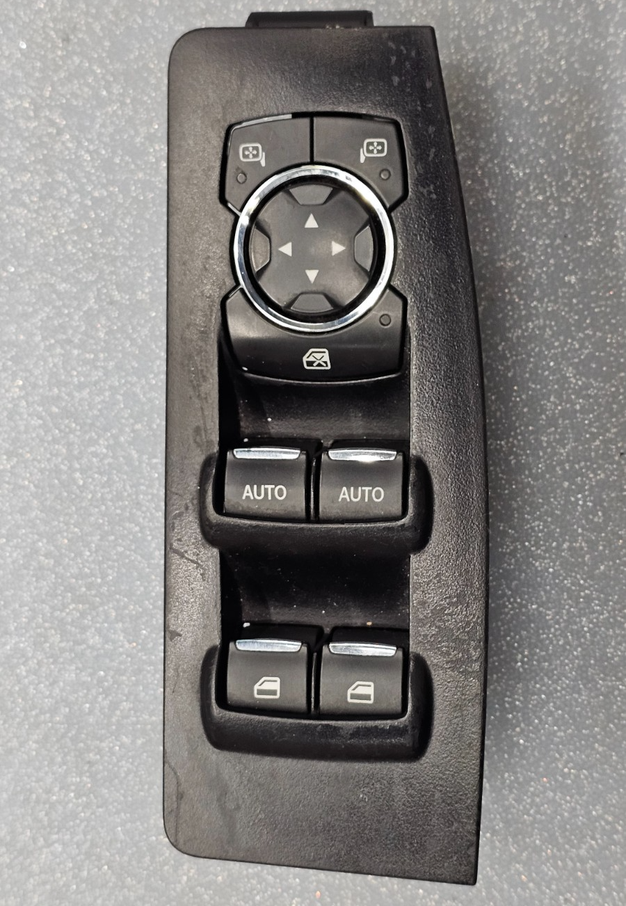 🔥11-19 Taurus Explorer Left Driver Master Door Window Power Switch Lock Black