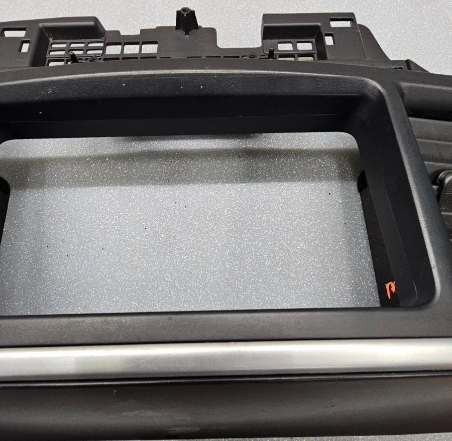 🔥08-13 Lancer Dash AM FM Radio Stereo Climate Bezel Instrument Trim Black