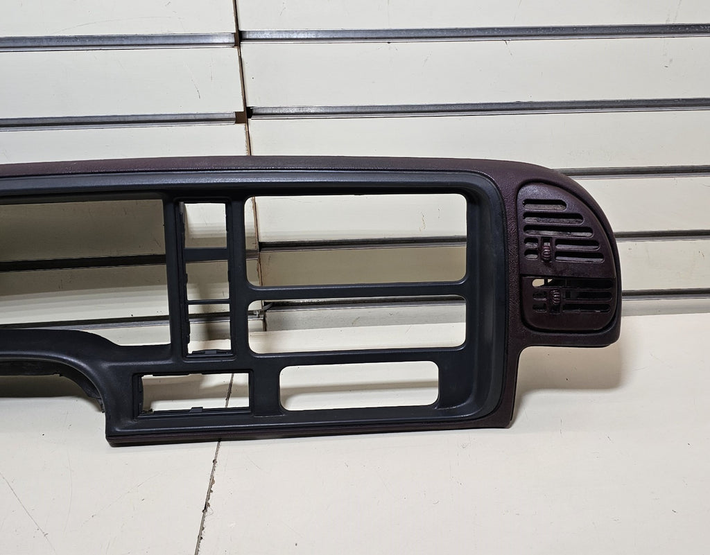 95-99 CHEVY GMC TRUCK SILVERADO CK Cluster Gauge Speedo Dash Bezel Red C3