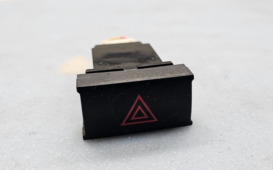 🔥07-09 SANTA FE HAZARD FLASHER EMERGENCY WARNING SWITCH OEM black
