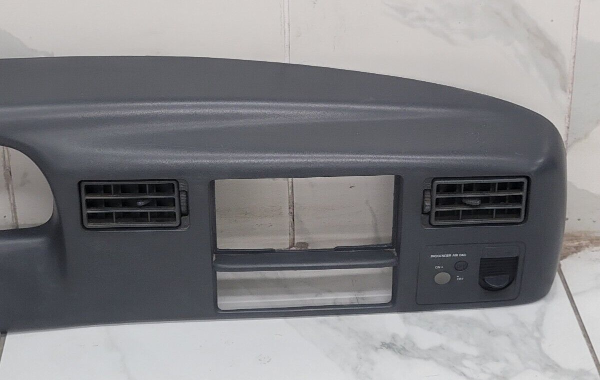 99-04 Ford F250 F350 Dash Instrument Cluster Speedometer Bezel Panel DK Gray C22
