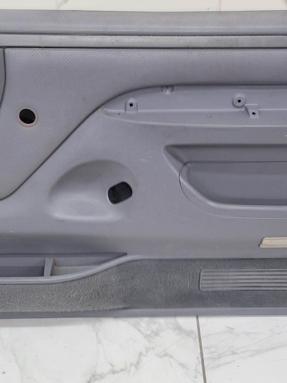 🔥92-96 Ford F150 BRONCO Interior DOOR PANEL Front RIGHT Passenger w/Auto GRAY