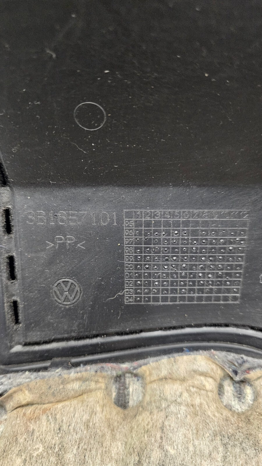 🔥98-05 VW Passat Dash Glove Box Storage Compartment Assembly Black