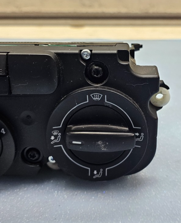 🔥05-09 JETTA PASSAT GOLF DASH A/C HVAC HEATER CLIMATE TEMPERATURE CONTROL BLACK