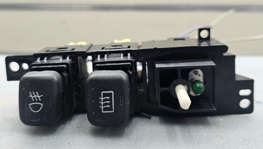 🔥95-11 EXPLORER RANGER REAR WIPER SWITCH DEFROST FOG LAMP LIGHT CONTROL PANEL