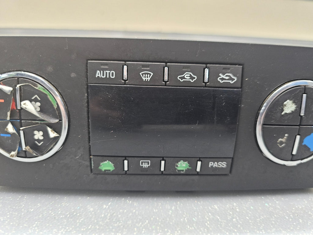 07-11 Silverado Sierra YUKON Dash Heater AC CLIMATE Control Temperature Digital