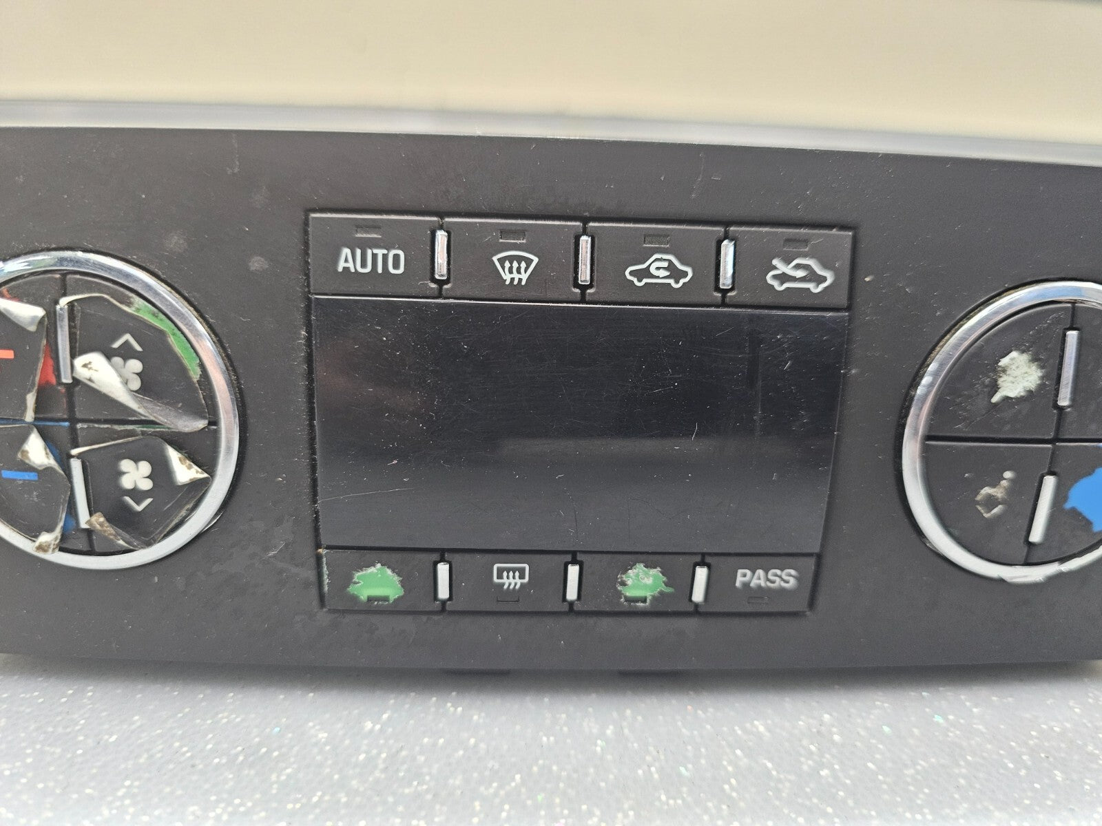 07-11 Silverado Sierra YUKON Dash Heater AC CLIMATE Control Temperature Digital