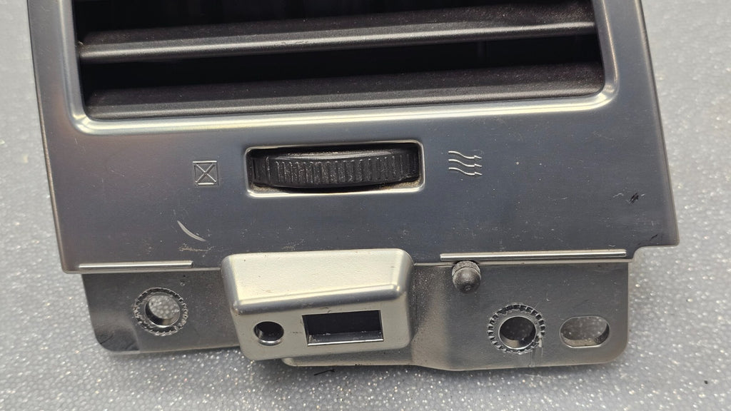 🔥09-12 LINCOLN MKS DASH LEFT DRIVER MASTER AIR VENT A/C AC HEATER PANEL SILVER