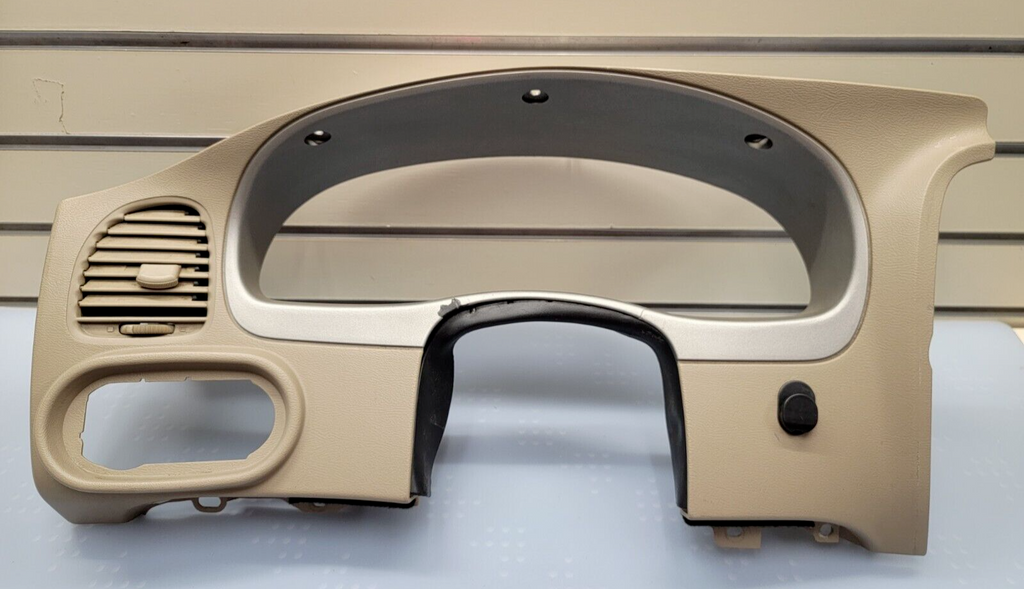95-06 Ford RANGER EXPLORER INSTRUMENT Cluster Dash BEZEL Speedo Trim LT TAN C15