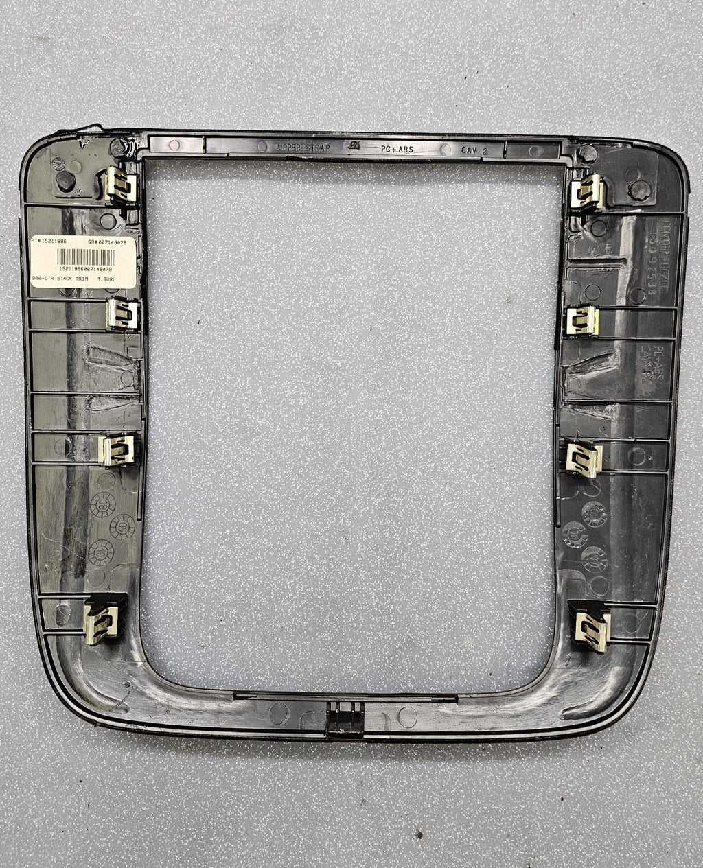 🔥07-13 SUBURBAN TAHOE YUKON CENTER DASH RADIO BEZEL TRIM WOODGRAIN
