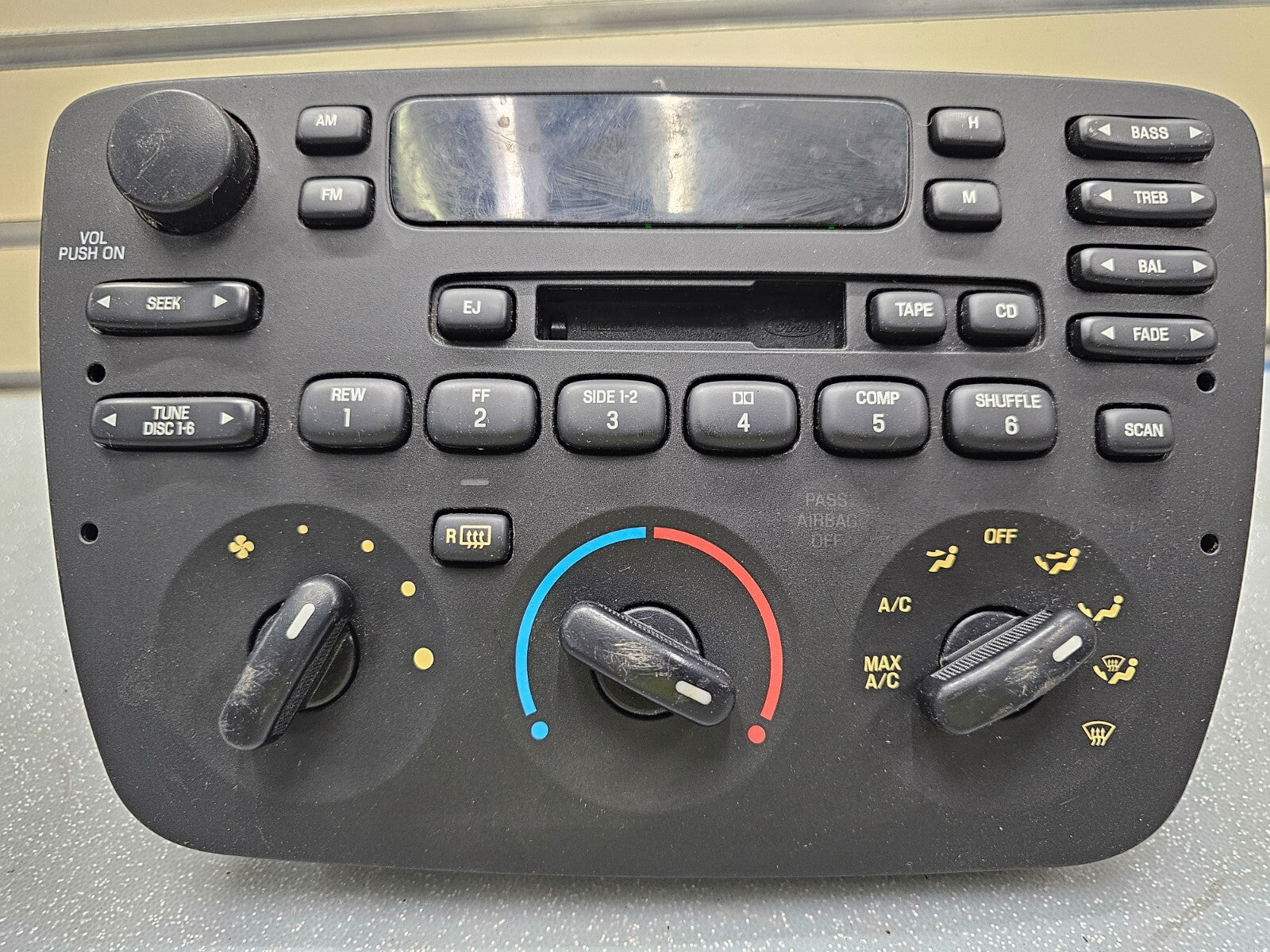 🔥04-07 TAURUS SABLE Dash Center AM FM Radio Player Display Receiver Climate OEM