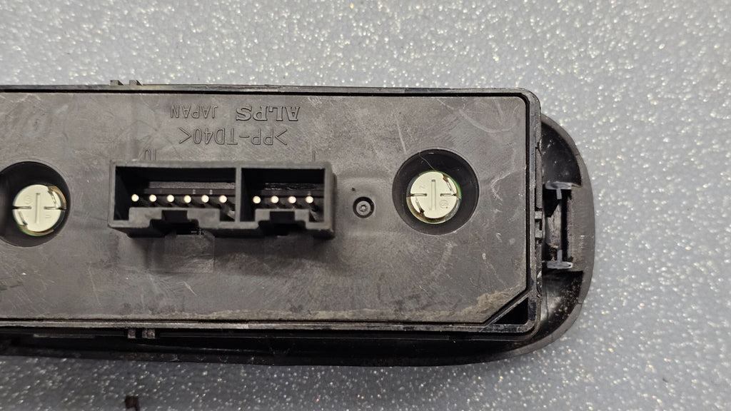 🔥00-05 Buick Lesabre Left Driver Master Power Window Switch Assembly Black OEM