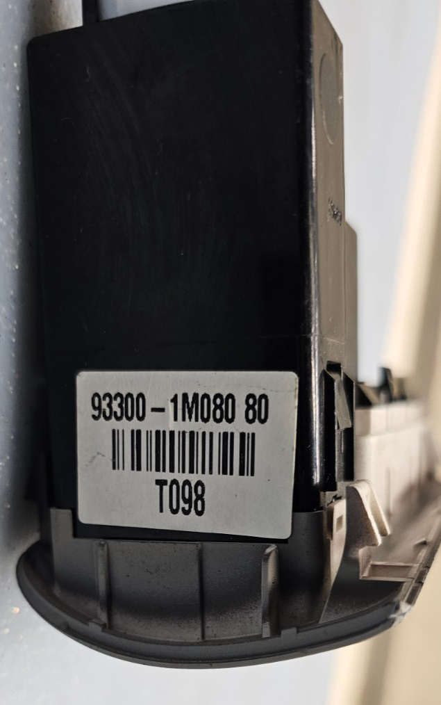 🔥2010-2014 KIA FORTE DASHLIGHT DIMMER TRACTION CONTROL SWITCH GRAY OEM
