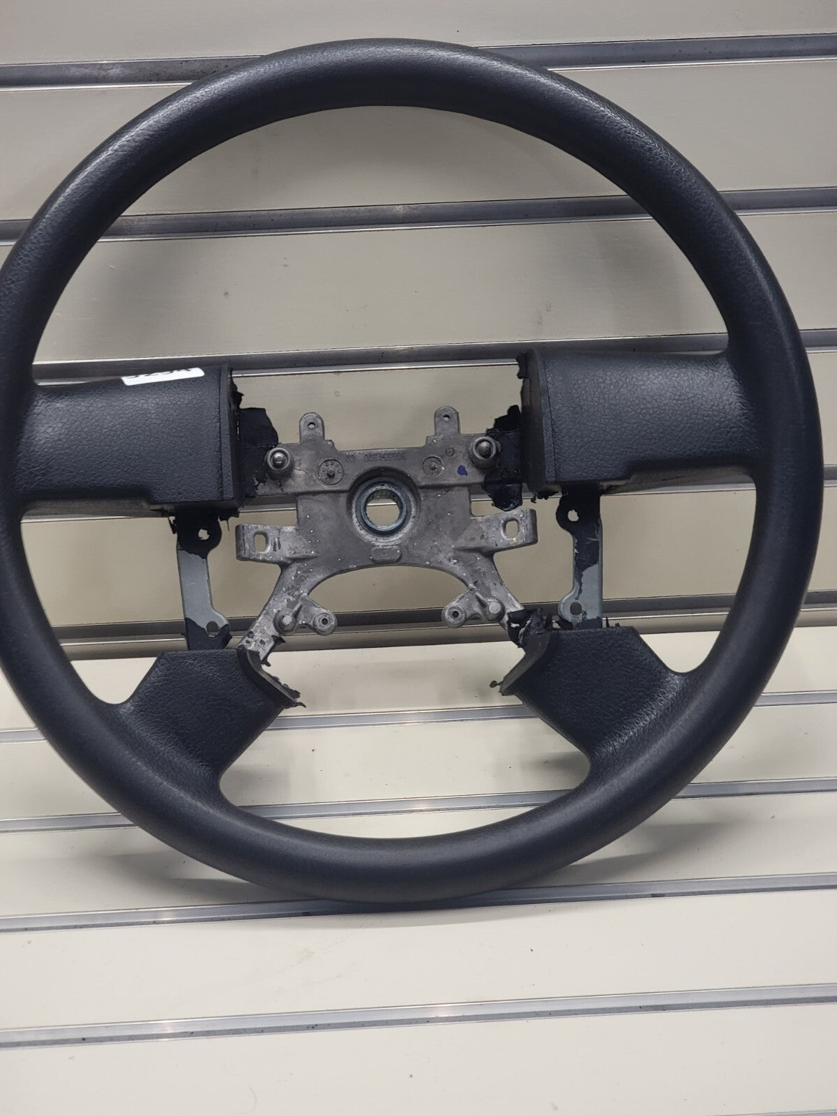 🔥2004-2008 Ford F-150 F150 Tan Leather Wrapped Steering Wheel OEM Black