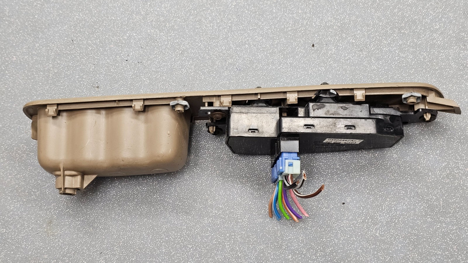 🔥01-06 Chrylser Sebring LH Left Driver Power Master Window Control Switch Tan