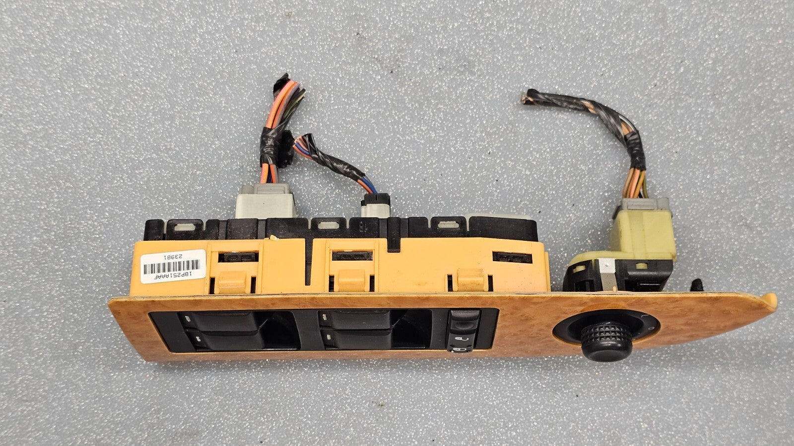 🔥07-14 Charger Dakota Chrysler 200 Left Driver Master Window Switch Lock Wood