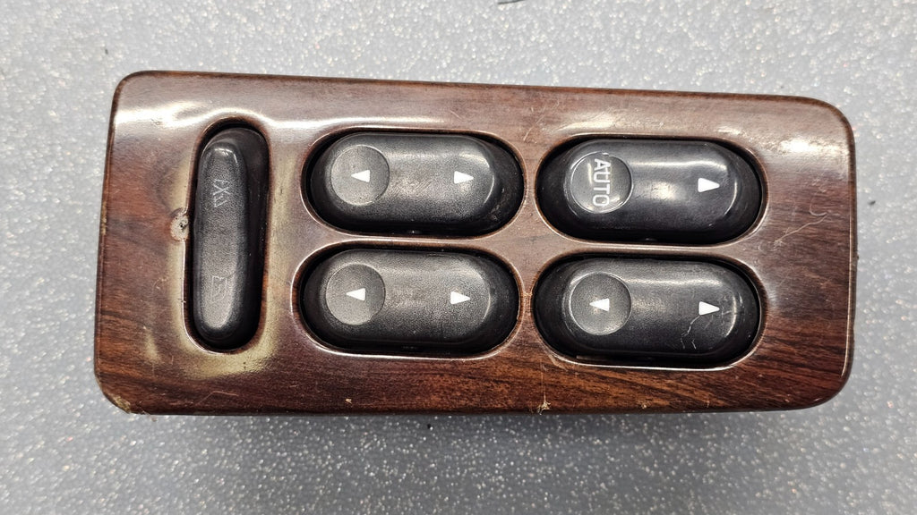 🔥00-07 Ford Taurus Left Driver Door Master Power Window Switch Assembly Wood