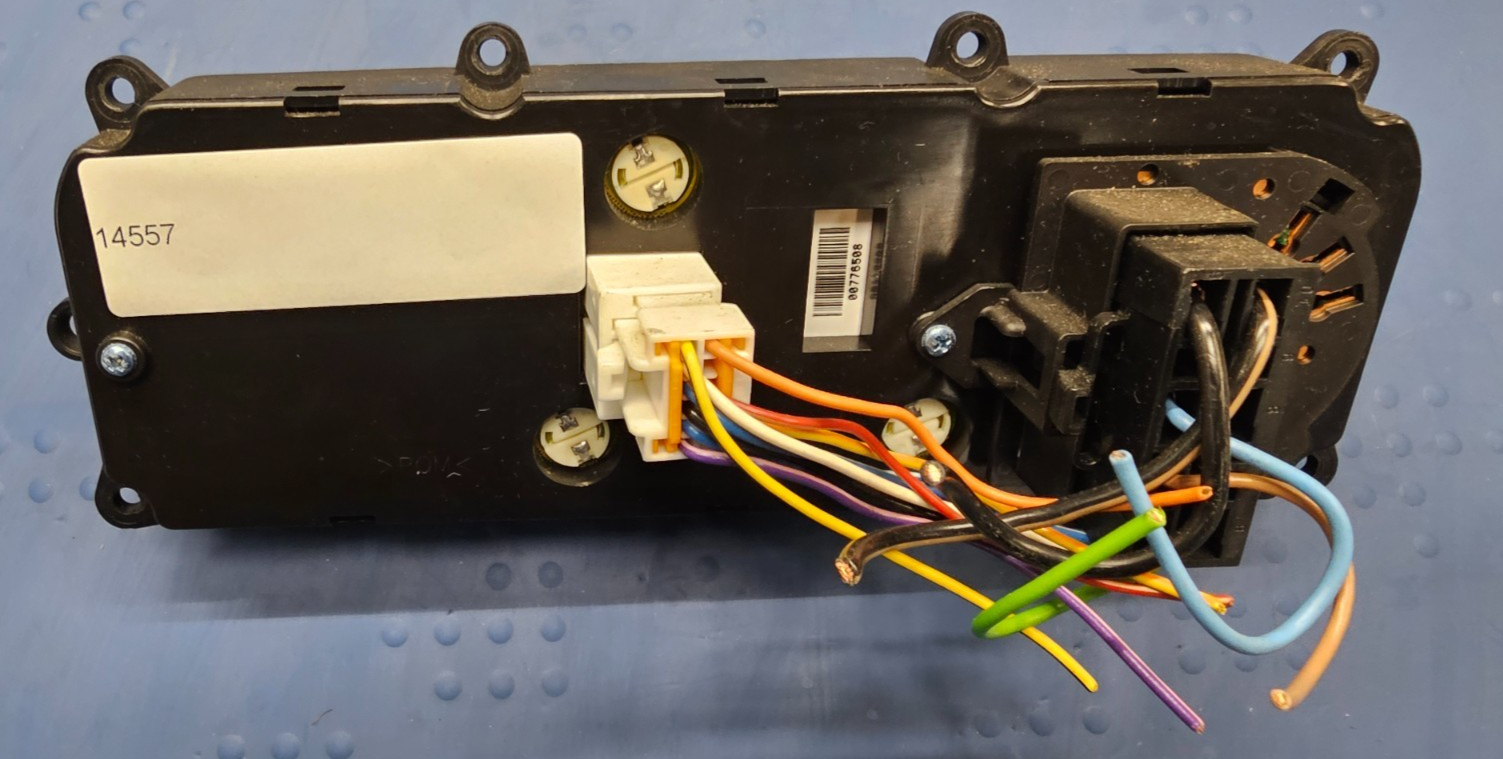 🔥09-12 CHEVY TRAVERSE DASH CLIMATE CONTROL A/C HEATER TEMPERATURE HVAC PANEL