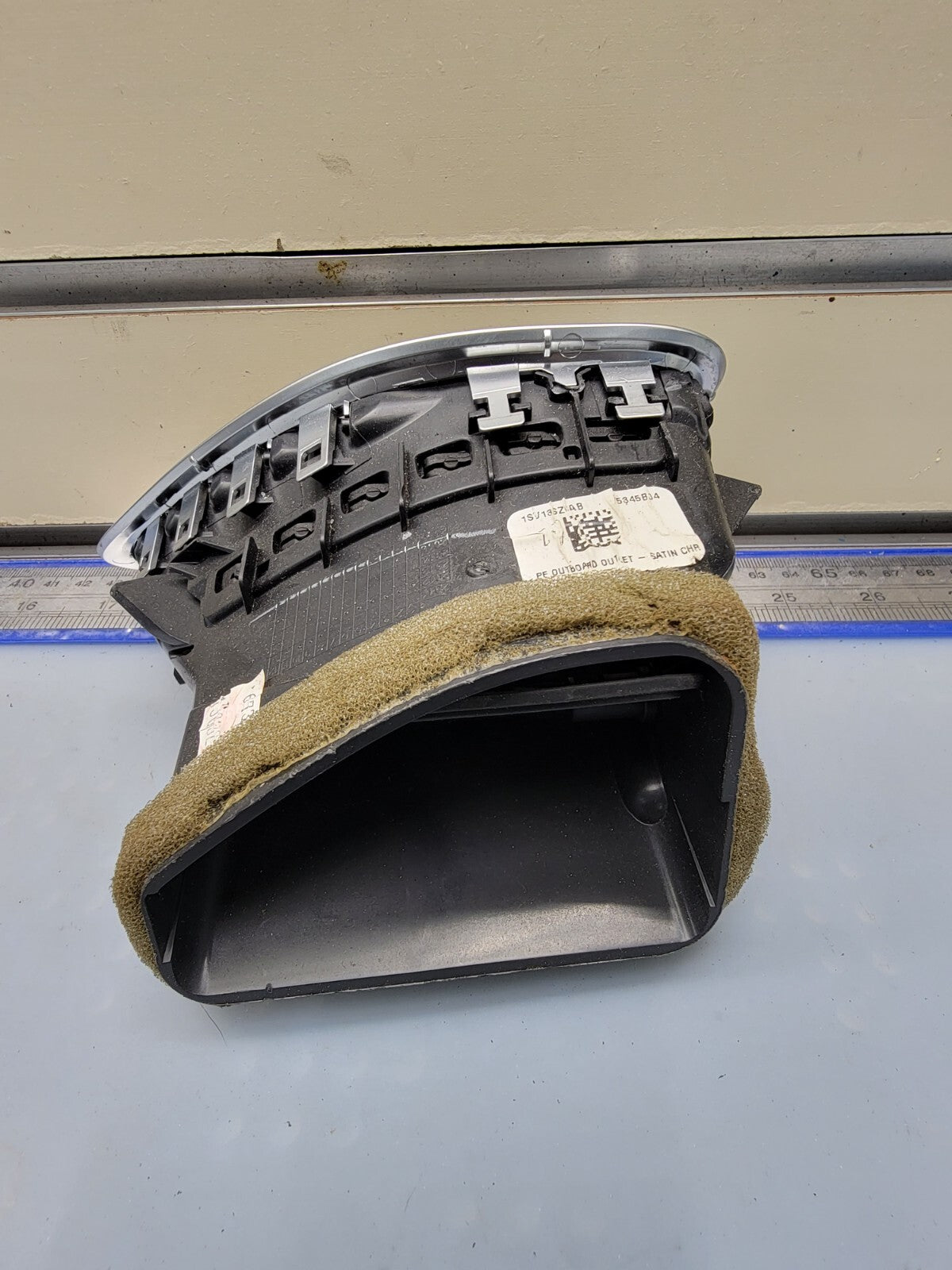 🔥13-16 Dodge Dart Left Driver Heater Dash Air Vent Grille Nozzle Assembly OEM