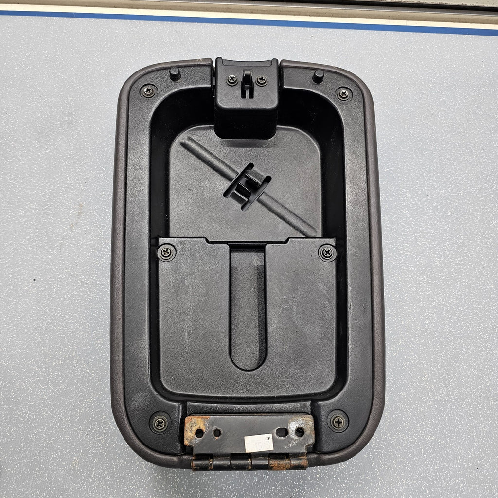 🔥99-04 Grand Cherokee Armrest Center Console Lid Top Pad Cover Assembly Black