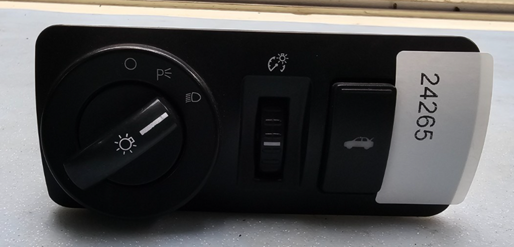 🔥05-07 Five Hundred 500 Taurus Montego Fog Headlight Lamp Dimmer Switch Black