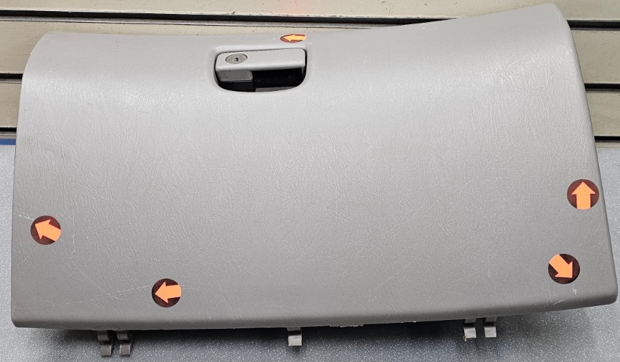 🔥04-10 Toyota Sienna Dash Glove Box Glovebox Storage Compartment Assembly Gray