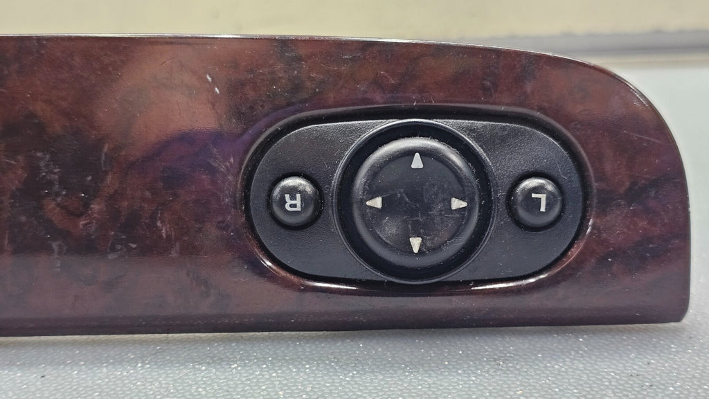 🔥01-06 Sebring Stratus Mirror Power Window Trim Control Switch Assembly Wood