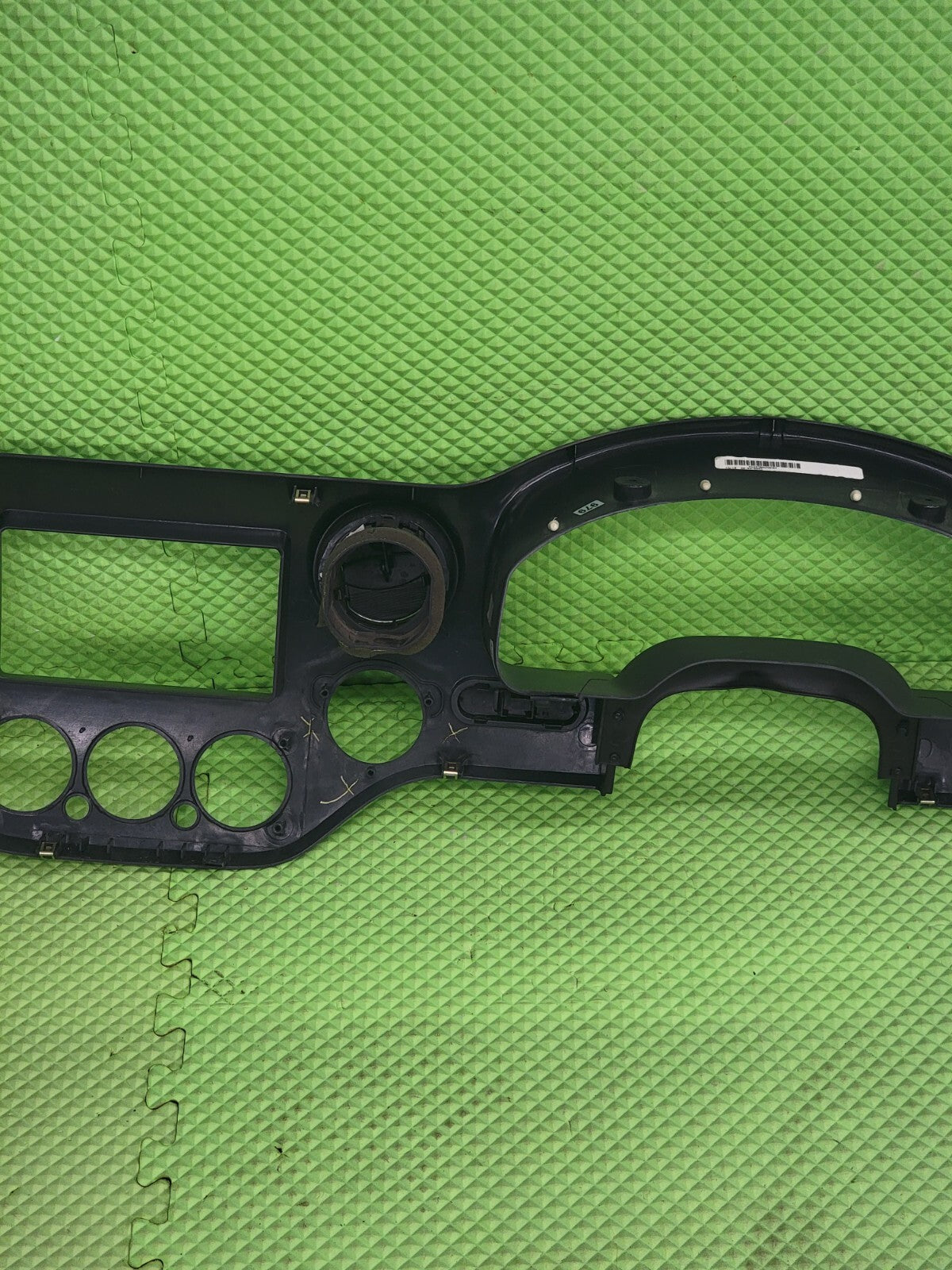 2003-2006 ford Expedition 4x4 Gauge Cluster Bezel Radio Manual Climate Control