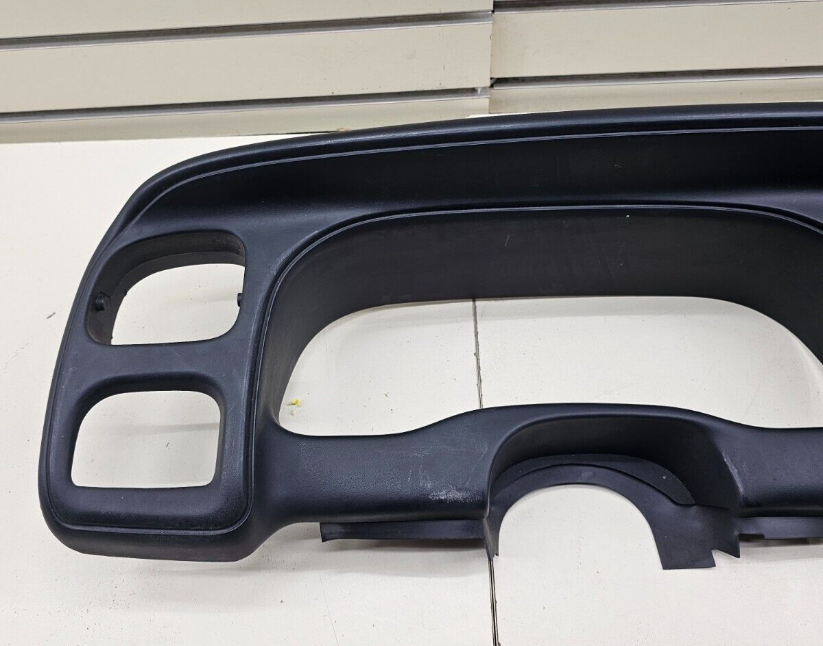 🔥97-00 Dodge Dakota Durango Dash Trim Gauge Instrument Cluster Bezel Black OEM