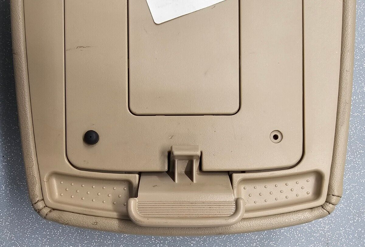 🔥07-08 Maxima Armrest Center Console Cover Sliding Lid Top Pad Storage Tan OEM