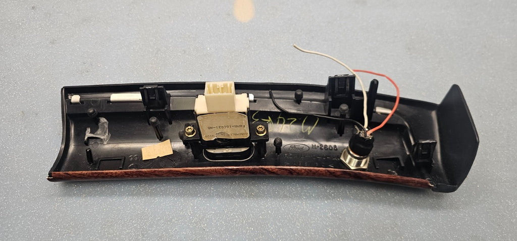 🔥95-02 Grand Marquis Rear Defrost Switch Bezel Trip Panel Wood OEM